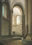 Kooromgang van de kerk in Conques, henk helmantel